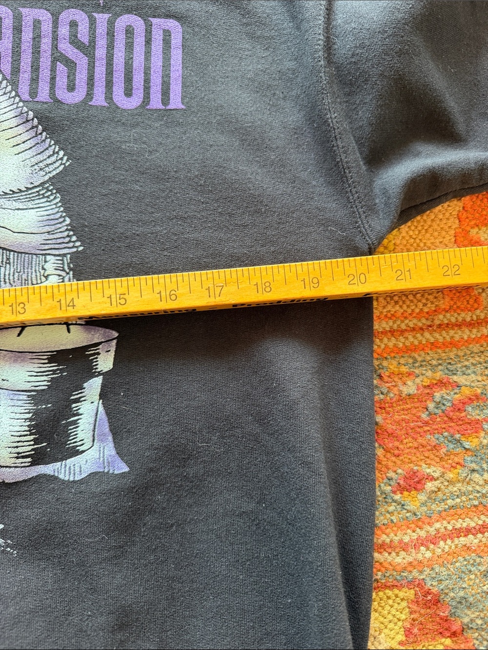 Disney Parks The Haunted Mansion Hatbox Ghost Pullover Crewneck Sweatshirt. - Picture 6 of 8